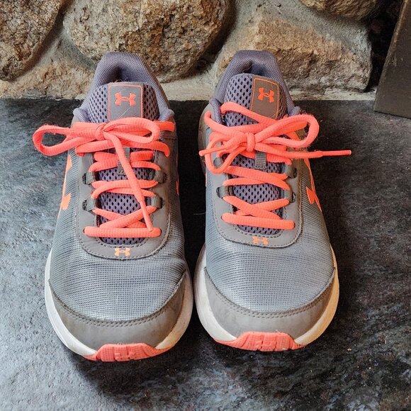 Under Armour Girls Rave Running Sneakers Size 5 - Picture 5 of 15